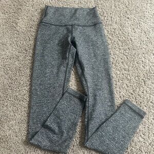 lululemon athletica Heathered Gray Wunder Under Leggings